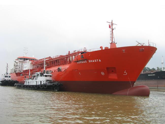 LPG ship “Norgas Shasta”