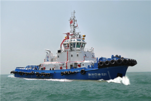 8000马力LNG双燃料港作拖船